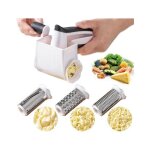 R�pe � fromage - r�pe � tambour rotatif - trancheuse � l�gumes - r�pe de cuisine manuelle - parmesan ...