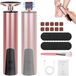 R�pe pieds �lectrique 2 - en - 1 rechargeable avec �cran (9 vitesses) - ponceuse pieds femmes hommes ...