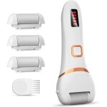 Rpe  pieds electrique outil pdicure rpeuse 2 vitesses avec 3 rouleaux de remplacement lime tanche ...
