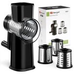 R�peuse fromage manuelle rotative u2013 mandoline � l�gumes avec ventouse coupe l�gumes multifonction ...