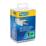 Rapid - agrafes en fil plat n140 / 06mm pour isolation et bricolage - bote polypro 5000 - (40303088) ...