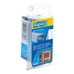 Rapid - agrafes en fil plat n°970 / 12mm - blister 672 - (40109552) Rapid - agrafes en fil plat n°970 / 12mm - blister 672 - (40109552)