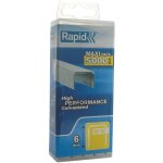 Rapid agrafes galvanis�es - fil fin - n�13 / 06 mm - boite polypropyl�ne 5000 pi�ces