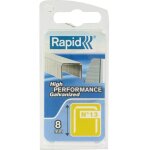 Rapid agrafes galvanis�es - fil fin - n�13 / 08 mm - blister de 1650 pi�ces