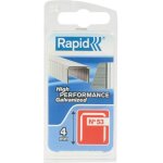 Rapid agrafes galvanises - fil fin - n53 / 04 mm