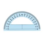 Rapporteur plastique incassable 180 12 cm