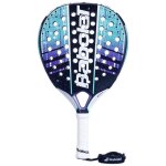 Raquette padel babolat dyna spirit bleu - violet - noir (335gr) 2023