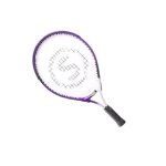 Raquette de tennis enfant sporti t500 - violet / noir / blanc - 19