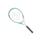 Raquette de tennis enfant sporti t800 - vert / noir / blanc - 25