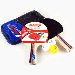Raquettes de tennis de table confozen® jeux deux raquettes trois balles raquette croisée à long manche ... Raquettes de tennis de table confozen® jeux deux raquettes trois balles raquette croisée à long manche ...