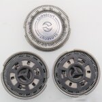 Rasage - epilationt�te de rasoir de rechange pour philips 3pcsrasage closecut hq56 hq55 hq4 + hq3 reflex ...