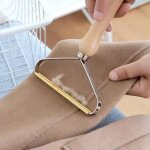 Rasoir anti bouloche brosse anti peluche retire bouloche v�tement tapis manteau pull r�utilisable lint ...