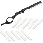 Rasoir de coiffure - non sp�cifi� - 11pcs - acier inoxydable - utilisation maison / salon - mixte