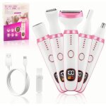 Rasoir �lectrique 5 en 1 pour femme sans douleur sec et humide pour maillot aisselles jambes sourcils ...