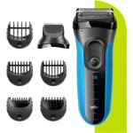 Rasoir lectrique barbe homme - braun - series 3 shave & style 3010bt - technologie wet & dry - noir ...