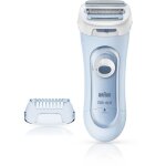 Rasoir lectrique braun silk - pil lady shaver 5 - 160 pour femme - 3 en 1 - sans fil - wet & dry - ...
