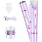 Rasoir electrique femme tondeuse �lectrique 2 en 1 rechargeable tondeuse bikini femme �tanche ipx7 epilateur ...