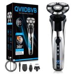 Rasoir lectrique homme 4 en 1 rasoirs  tte chauve sans fil tondeuse barbe et cheveux homme tanche ...