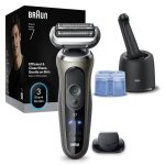 Rasoir �lectrique homme - braun - series 7 72 - c7200cc - rasage de pr�s - t�te flex 360� - 3 modes de ...