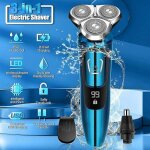 Rasoir �lectrique - xvx - mod�le humide sec - lames titane - design ergonomique - rechargeable