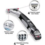 Rasoir wilkinson quattro titanium precision