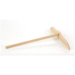 Rteau  crpes - 250 mm x 200 mm - en bois - fabrication franaise