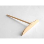 Rteau  crpes plat en bois