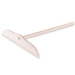 Rateau a crepe plat spatule hetre 18 x 25 cm ustensile cuisine