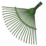Rteau  feuilles en mtal 42 cm bradas kt - w004a