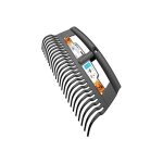 Rateau de jardinage cellfast - grande t�te diam�tre 525mm