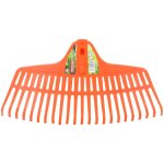 R�teau plastique pour feuilles - mc garden - petit - fixation click - orange - 46 cm largeur - 24 cm ...