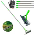 R�teau de scarificateur avec manche de 160 cm r�teau � mousse r�teau de scarification scarificateur manuel ...