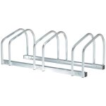 Homcom - rtelier vlos - acier - 76x33x27cm - argent
