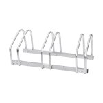 Rtelier 3 vlos au sol - systme porte - vlo - support pour 3 vlos en acier galvanis - rtelier de ...