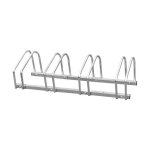 R�telier 4 v�los au sol - syst�me porte - v�lo - support pour 4 v�los en acier galvanis� - r�telier de ...