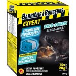 Raticide - barriere a rongeurs - rats & souris - blocs - app�t fluorescent - 300 g - esp�ces r�sistantes ...