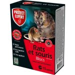 Raticide & souricide - protect expert - blocs fluorescents 300 g - visibilit� accrue - haute app�tence ...