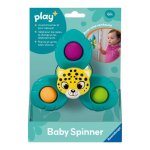 Ravensburger play + , baby spinner - lopard, 6 - 36 mois, premier ge, bb