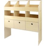 Rayonnage universel pour fourgon - contreplaqu� bouleau - 102cm x 30cm x 120cm