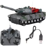 Rc tank jouet - simulation lectrique - fonctions lumineuses