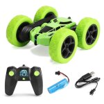Voiture tlcommande - rc - tout terrain - 4wd - 360 rotation - 2. 4ghz - vert