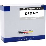 R�actifs testeur �lectronique photom�tre poollab 1. 0 dpd1 chlore libre - boite de 250