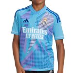 Real madrid maillot de gardien bleu junior adidas 24 / 25