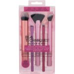 Ensemble de pinceaux de maquillage - real techniques - artist essentials - 5 pi�ces - multicolore - rose ...
