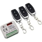 R�cepteur � distance pour portail de garage 433 868mhz rx multi 300 - 900mhz ac / dc 9 - 30v r�cepteur ...