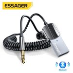 R�cepteur - �metteur bluetooth 2 - en - 1 35 mm ? aux mains libres 8h de lecture port�e 10 m