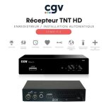 Rcepteur enregistreur tnt hd - cgv - etimo 1t - 2 - hdmi - usb 2. 0 - time shift