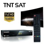 Récepteur philips dsr 3231t démodulateur satellite hd s. c tntsat noir haute définition Récepteur philips dsr 3231t démodulateur satellite hd s. c tntsat noir haute définition