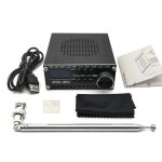 R�cepteur radio si4732 portable enregistreur fm am mw sw ssb lsb usb haut - parleur int�gr� label