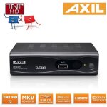 Rcepteur tnt hd t2 enregistreur axil rt0430t2